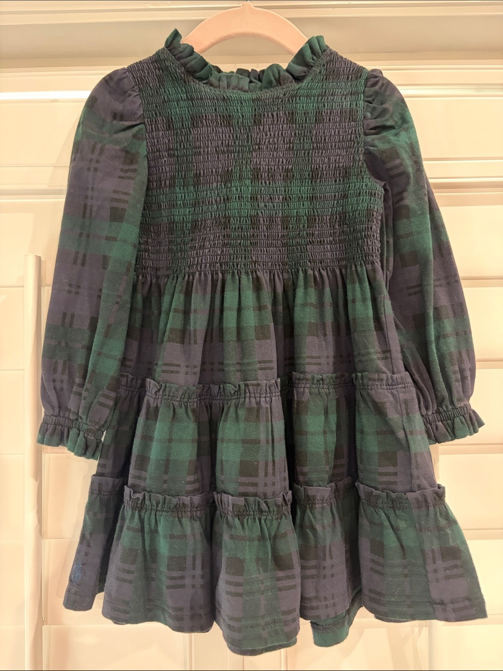 NWT Plaid Polo Dress